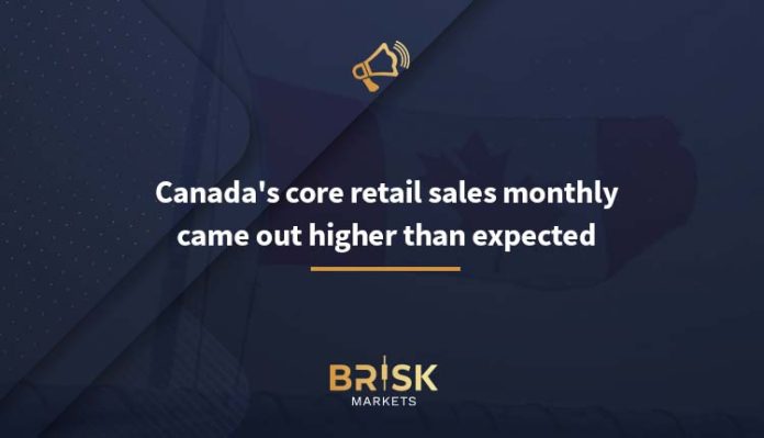 Canada's core retail sales