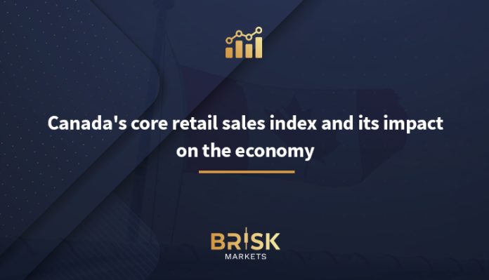 Canada's core retail sales index