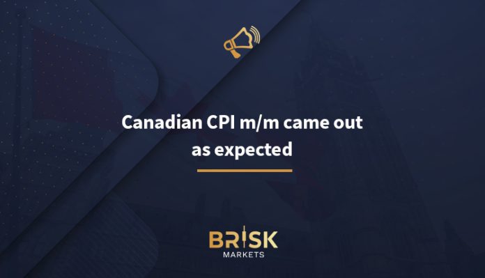 Canadian CPI m/m