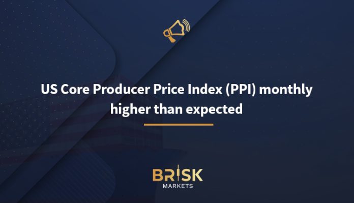 US Core Producer Price Index (PPI) monthly