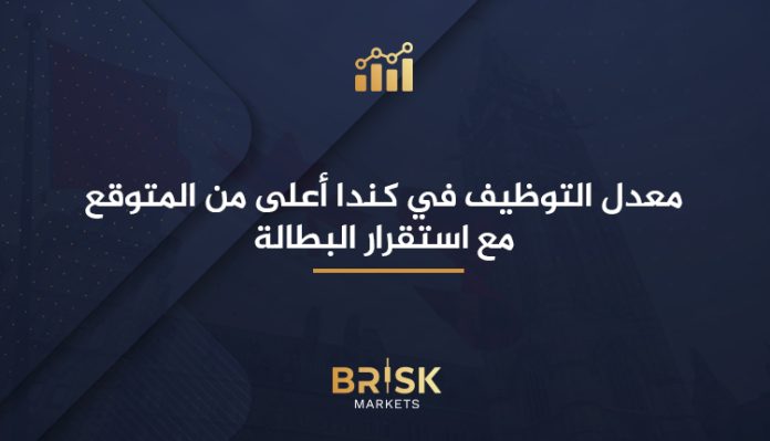 معدل التوظيف والبطالة في كندا