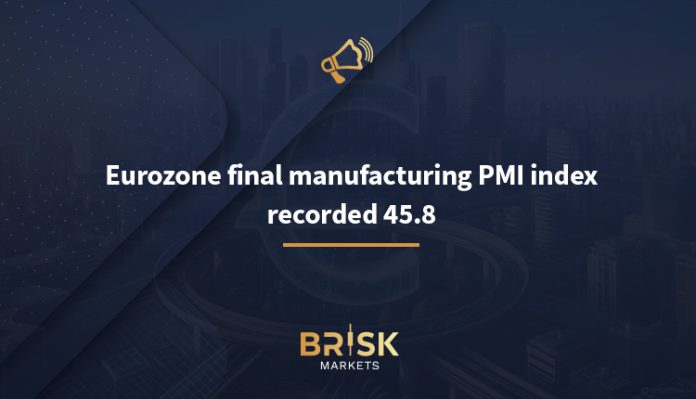 Eurozone final manufacturing PMI index