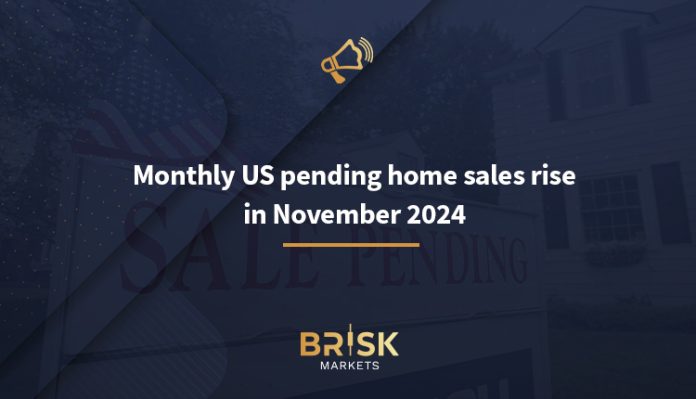 US pending home sales